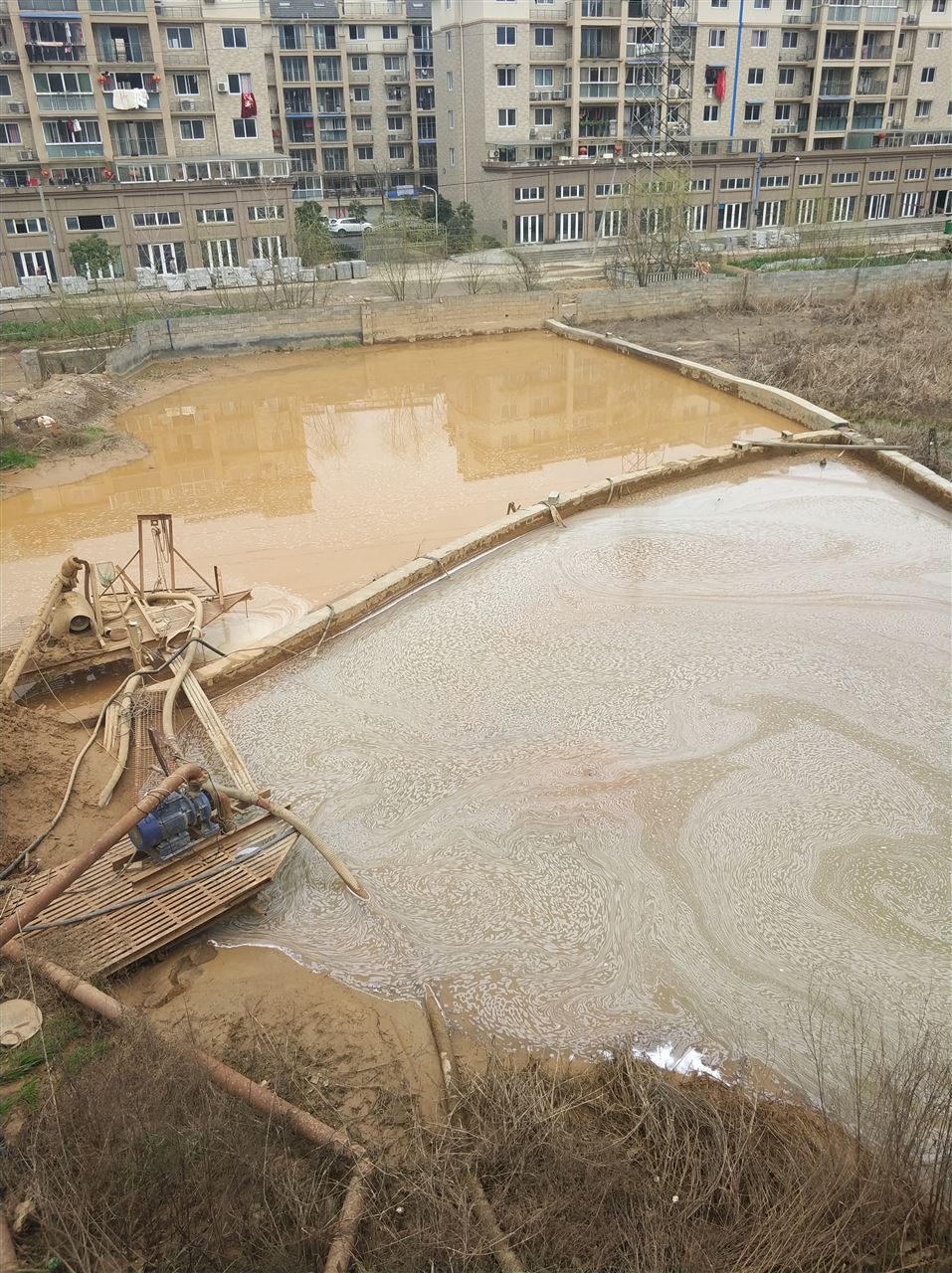 光泽沉淀池淤泥清理-厂区废水池淤泥清淤